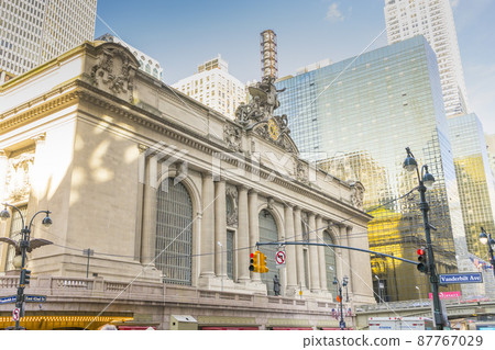 The Grand Central Terminal in Midtown Manhattan in New York,USA The Grand Central Terminal in Midtown Manhattan in New York,USA 87767029