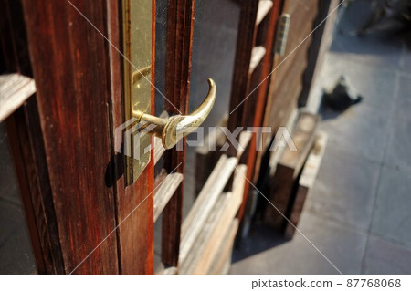 Doorknob for old wooden door 87768068