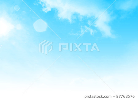 天空雲彩風景背景 87768576