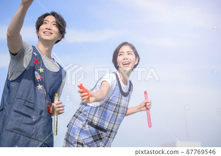 也用於主視覺！可用於招聘托兒所教師和看護人的圖片 87769546