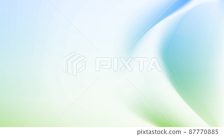 Wave-like drape of white cloth, blue and green light and shadow, background image Wave-like drape of white cloth, blue and green light and shadow, background image 87770885