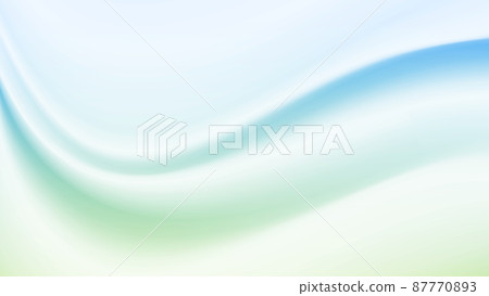 Wave-like drape of white cloth, blue and green light and shadow, background image Wave-like drape of white cloth, blue and green light and shadow, background image 87770893