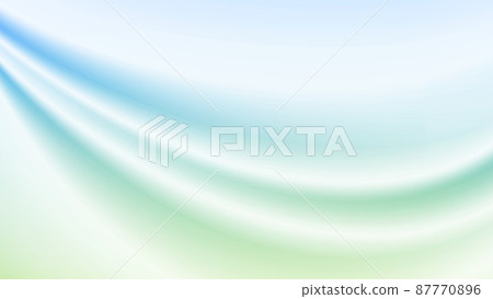 Wave-like drape of white cloth, blue and green light and shadow, background image Wave-like drape of white cloth, blue and green light and shadow, background image 87770896