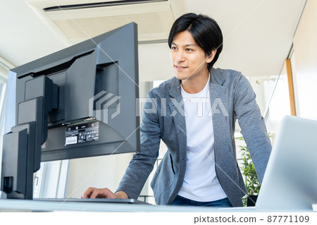 遠程辦公Male PC Lifestyle Casual 87771109