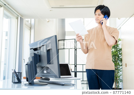遠程辦公Male PC Lifestyle Casual 87771140