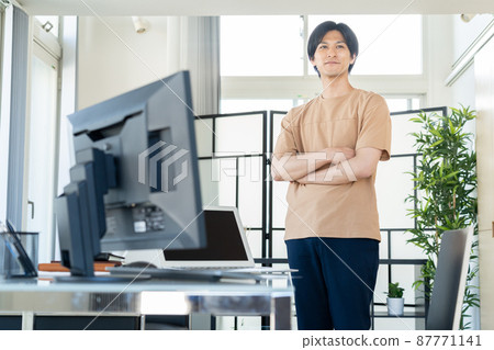 遠程辦公Male PC Lifestyle Casual 87771141