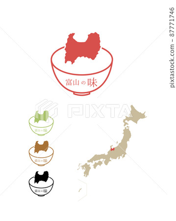 日本美味大米產地-富山 日本美味大米產地-富山 87771746