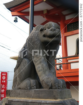 留在神樂坂善國寺的石虎(虎) 留在神樂坂善國寺的石虎(虎) 87772442