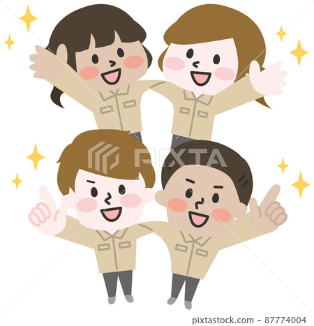 外國工人的插圖 87774004