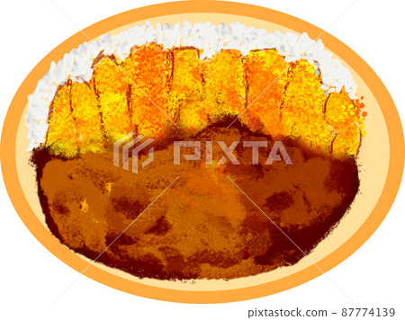 咖哩肉餅的插圖 87774139