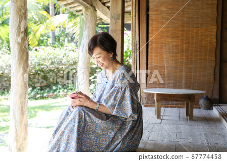 Travel Girls Ryukyu Old Folk House Homecoming Home Old Folk House Travel Girls Ryukyu Old Folk House Homecoming Home Old Folk House 87774458
