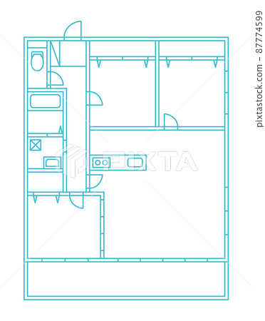 Floor plan of 3LDK 87774599