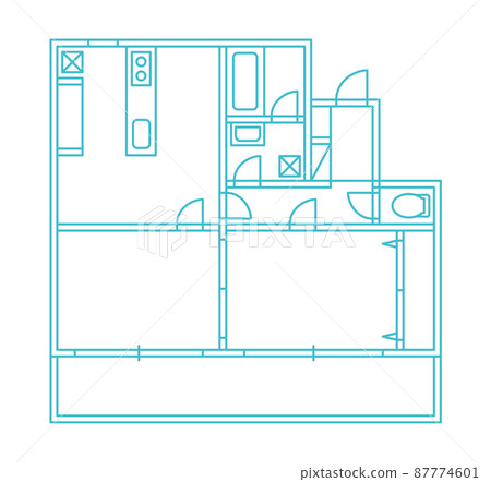 2LDK floor plan 2LDK floor plan 87774601