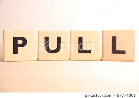 PULL 圖像(字符/字母文本) PULL 圖像(字符/字母文本) 87774801