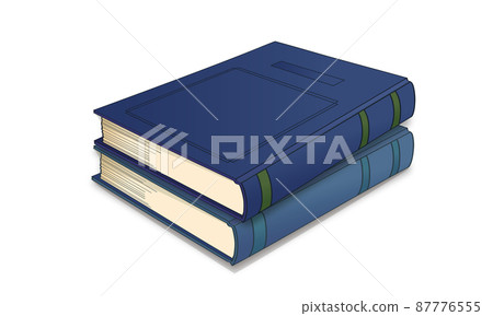 三本重疊的精裝書(藍色封面) 三本重疊的精裝書(藍色封面) 87776555