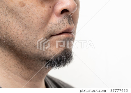 Designer stubble middle man stains pore dirt skin care 87777453