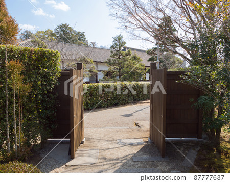 從掛川城二之丸茶室看二之丸宮 87777687