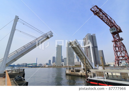 都市門橋 豐洲起重機 87777966