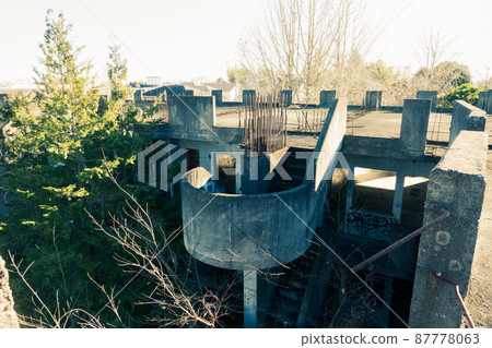 [Kasama City, Ibaraki Prefecture] Black Mansion Ruins 87778063