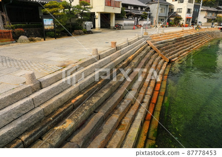 [Hiroshima Prefecture] Fukushima Ganki (Tobishima Kaido), the site of the Sannose Gohonjin 87778453