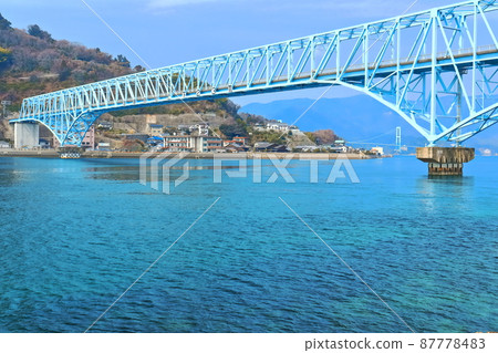 [Hiroshima Prefecture] Kamagari Bridge, Akinada Bridge and Matsuboen (Tobishima Kaido) 87778483