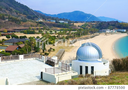 [廣島縣]吳市鐮里天文台和廣島縣市民海灘（飛島街道） 87778500