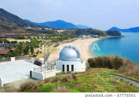 [廣島縣]吳市鐮里天文台和廣島縣市民海灘（飛島街道） 87778501