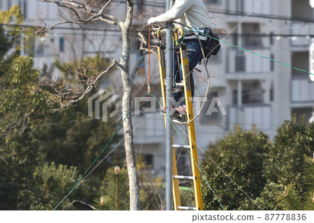 電氣工程 戶外燈的佈線工程 87778836