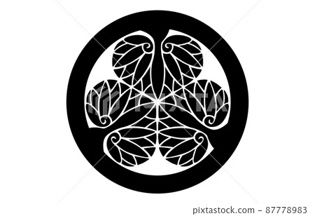 Japanese family crest Tokugawa family Aoi 87778983