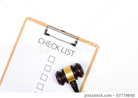 Judge's wand used for justice and law 87779698