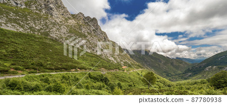 Valley of Sobra, Picos de Europa National Park, Asturias, Spain 87780938