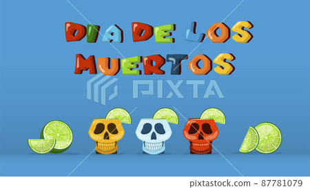 Traditional Mexican food. vector cartoon illustration. Mexican street, restaraunt and homemade food and drinks icons for ethnic menu. Cinco de mayo 87781079