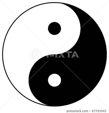 它是陰陽的標誌。它被稱為太極圖。又稱陰陽太極圖、太極圖、陰陽魚。 87783045