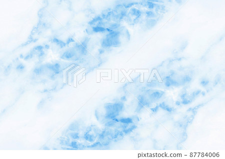 Blue pastel marble floor texture background with high resolution, counter top view of natural tiles stone in seamless glitter pattern and luxurious. 87784006