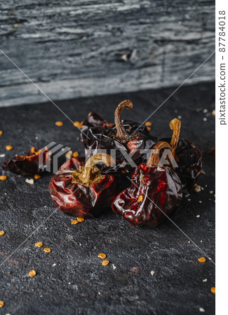 dried nora peppers typical of spain dried nora peppers typical of spain 87784018