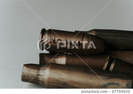bunch of bullets and text no war 87784020