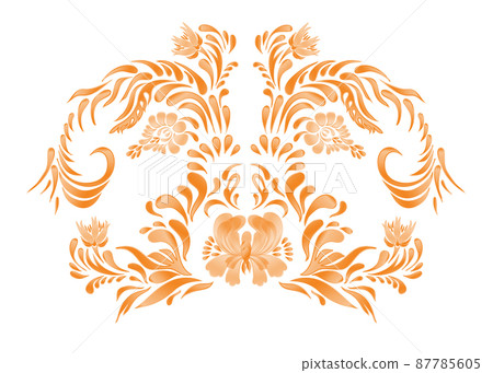 Autumn leaves and flowers set Autumn leaves and flowers set 87785605