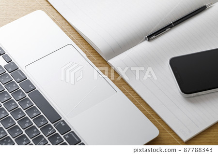 Computer and smartphone Computer and smartphone 87788343