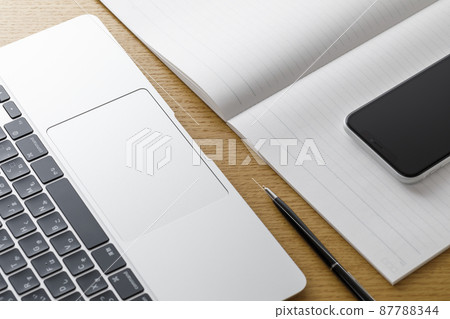 Computer and smartphone Computer and smartphone 87788344