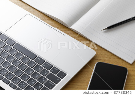 Computer and smartphone Computer and smartphone 87788345