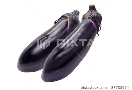 Eggplant eggplant illustration real set Eggplant eggplant illustration real set 87788954