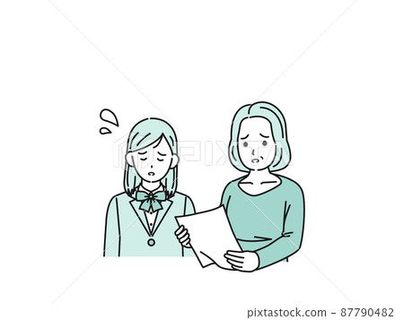測試結果媽媽們擔心孩子的學習能力初中和高中女生 87790482