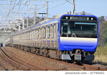 總武本線櫻花物之JR東E235系列1000系列F-07組織（鎌倉） 87790802