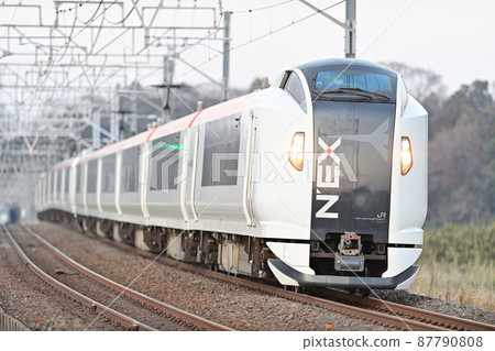 總武本線櫻花物之JR東E259系列Ne013編隊(鎌倉)成田特快NEX 87790808