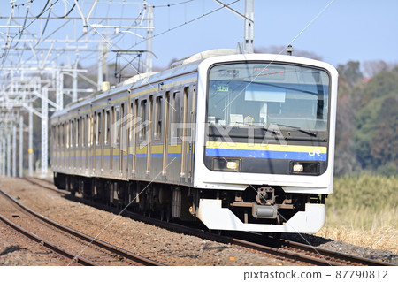 Sobu Main Line Sakura-Monoi JR East 209 series 2100 series C437 formation (Makuhari) 87790812