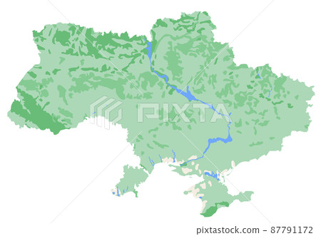 Ukraine map 87791172