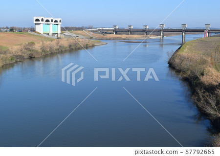 Kokai River Tone River basin 87792665