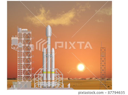 mars space rocket carrier