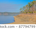 Broken Bow Lake at Beavers Bend State Park in Broken Bow, Oklahoma 87794799