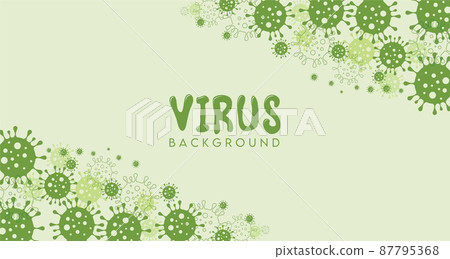 Virus Background Virus Background 87795368